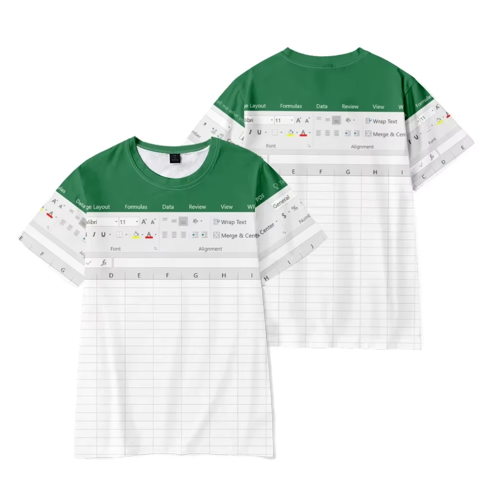 เสื้อฮาวายลาย Excel เสื้อยืดแฟ - 3D Printing Online Service บทวิจารณ์และราคา
